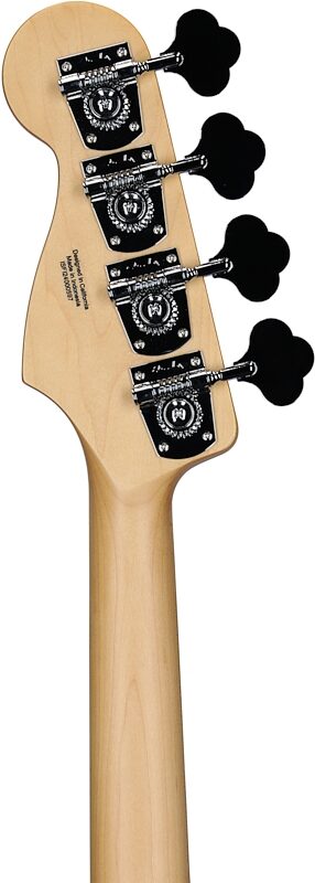 open zoom image for Fender Standard Jazz Bass Guitar, Laurel Fingerboard, Olympic White, Headstock Straight Back