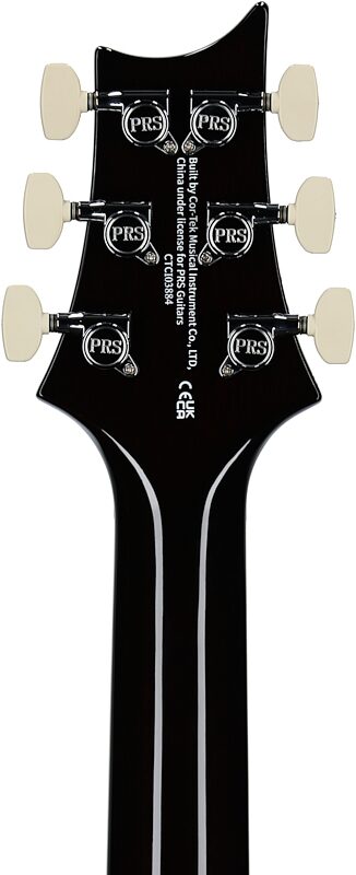 open zoom image for PRS Paul Reed Smith SE Hollowbody II Piezo Electric Guitar (with Gig Bag), Orange Tiger Smokeburst, Headstock Straight Back