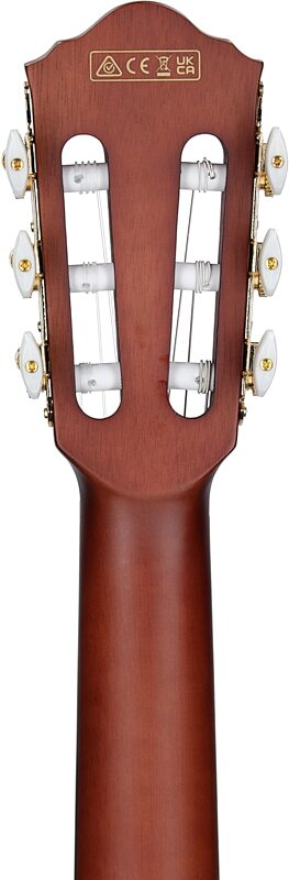 open zoom image for Ibanez FRH10N Classical Acoustic-Electric Guitar, Rose Gold Metallic, Headstock Straight Back