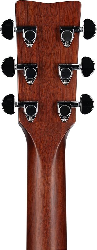 open zoom image for Yamaha FSC-TA Cutaway TransAcoustic Guitar, Brown Sunburst, Headstock Straight Back