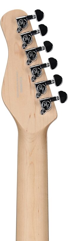 open zoom image for Michael Kelly Hybrid 55T Electric Guitar, Black Satin, Open Box (Very Good), Headstock Straight Back