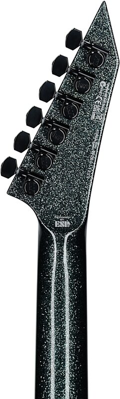 open zoom image for ESP LTD MH-1000NT Electric Guitar, Granite Sparkle, Headstock Straight Back