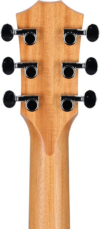 open zoom image for Taylor GS Mini V2 Sapele Acoustic Guitar, (with Gig Bag), Natural, Headstock Straight Back