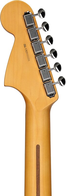 open zoom image for Fender American Professional Classic Jaguar Electric Guitar, Rosewood Fingerboard (with Gig Bag), 3-Color Sunburst, Headstock Straight Back