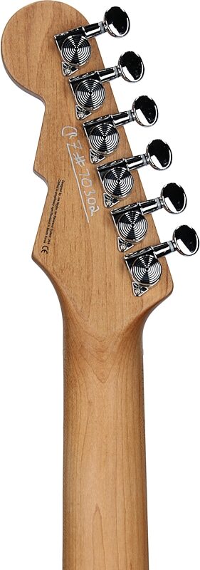 open zoom image for Reverend Descent W Baritone Electric Guitar, Midnight Black, Headstock Straight Back