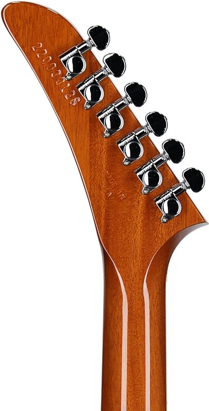 open zoom image for Gibson '70s Explorer Electric Guitar (with Case), Antique Natural, Headstock Straight Back