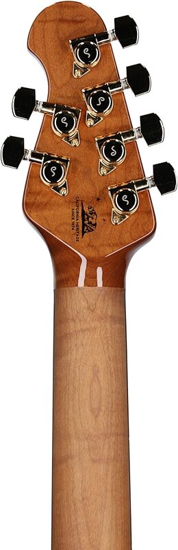open zoom image for Ernie Ball Music Man Valentine Electric Guitar, Gloss Black, Rosewood Fretboard, Headstock Straight Back