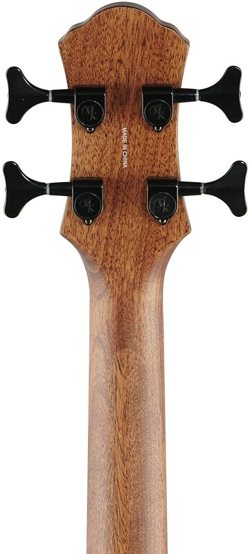 open zoom image for Michael Kelly Dragonfly 4 Port Acoustic-Electric Bass Guitar, Ovangkol Fretless Fingerboard, Java, Headstock Straight Back