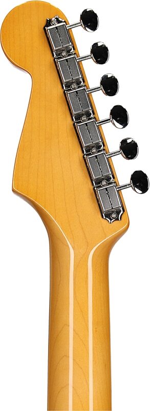 open zoom image for Fender American Vintage II 1961 Stratocaster Electric Guitar, Rosewood Fingerboard (with Case), 3-Color Sunburst, Headstock Straight Back