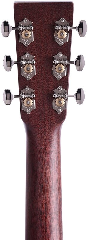 open zoom image for Martin D-15M Dreadnought Acoustic Guitar (with Gig Bag), Natural, Headstock Straight Back