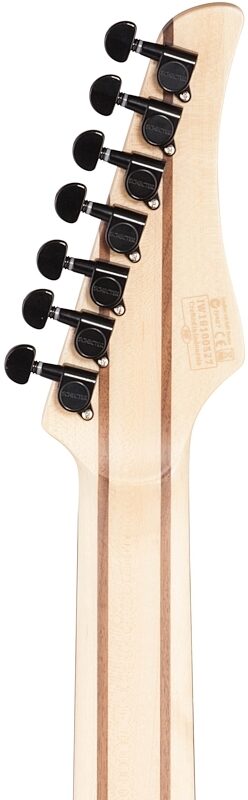open zoom image for Schecter Reaper 7MS Electric Guitar, 7-String, Inferno Burst, Headstock Straight Back