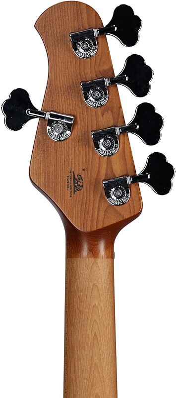 open zoom image for Ernie Ball Music Man StingRay 5 Special HH Electric Bass (with Case), Black, Maple Fretboard, Headstock Straight Back