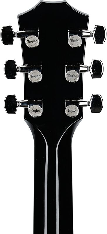 open zoom image for Taylor T5z Pro Armrest Electric Guitar (with Case), Black, Headstock Straight Back