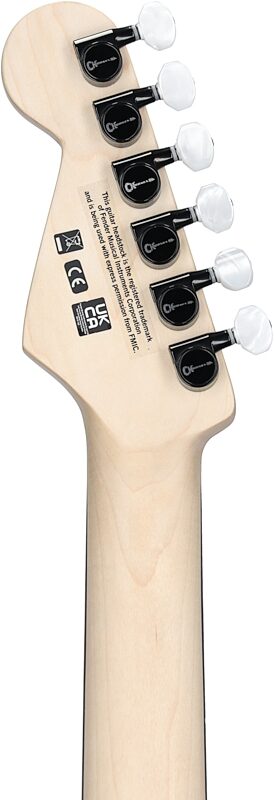 open zoom image for Charvel Jake E Lee Signature Pro-Mod So-Cal Electric Guitar, White, Headstock Straight Back