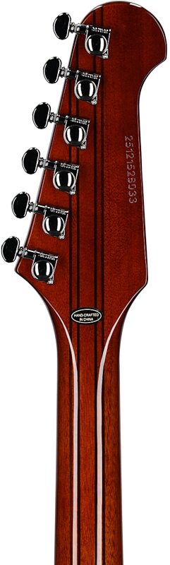 open zoom image for Epiphone Inspired by Gibson Firebird Electric Guitar, Vintage Sunburst, Headstock Straight Back