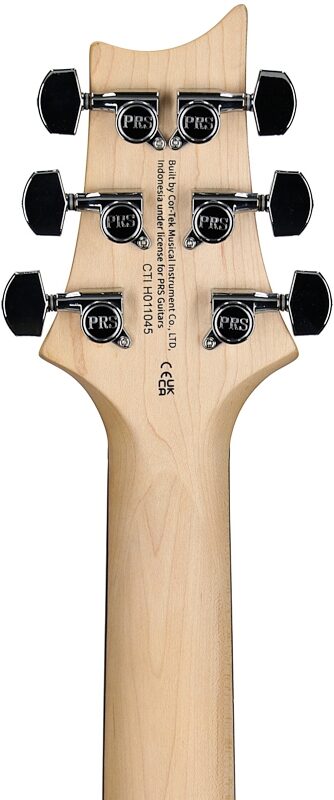 open zoom image for PRS Paul Reed Smith SE CE 24 Electric Guitar (with Gig Bag), Charcoal Burst, Headstock Straight Back