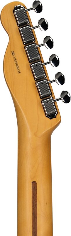 open zoom image for Fender American Professional Classic Telecaster Electric Guitar, Rosewood Fingerboard (with Gig Bag), Faded Black, Headstock Straight Back