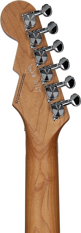 open zoom image for Reverend Kingbolt H90 FR Electric Guitar, Baked Orange, Open Box (Very Good), Headstock Straight Back