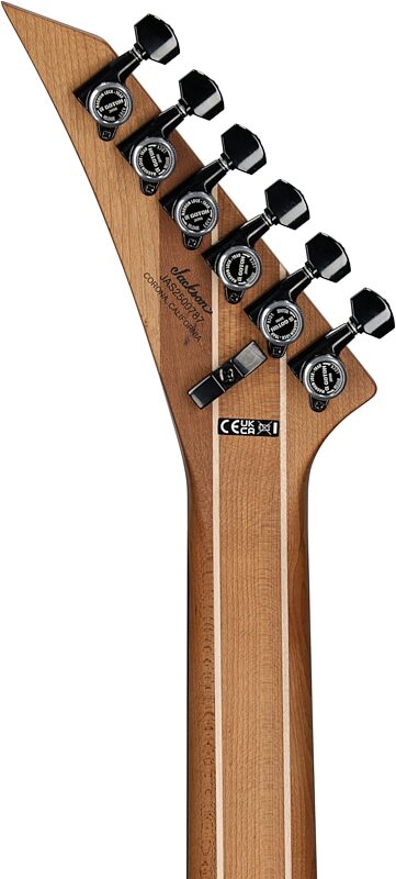 open zoom image for Jackson American Series Virtuoso DK Electric Guitar (with Case), Gold Rush, Headstock Straight Back