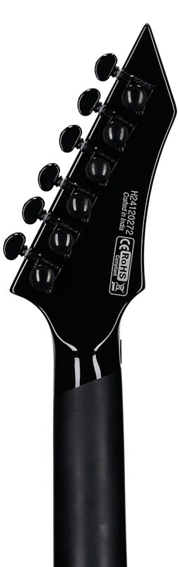open zoom image for B.C. Rich Warlock Legacy Kahler Electric Guitar, Red Crackle, Headstock Straight Back