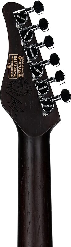 open zoom image for Schecter Nick Johnston Traditional HH Electric Guitar, Atomic Mercury, Headstock Straight Back
