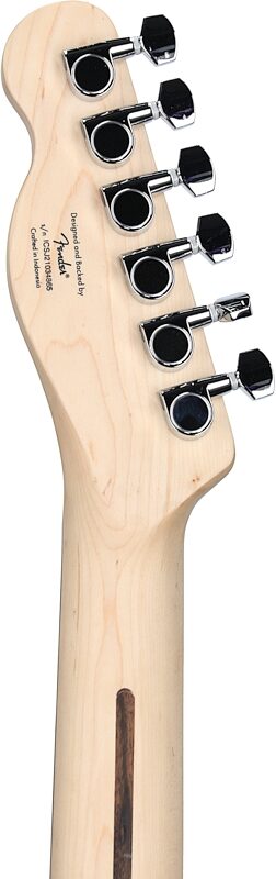 open zoom image for Squier Affinity Telecaster Electric Guitar, Laurel Fingerboard, Lake Placid Blue, Headstock Straight Back