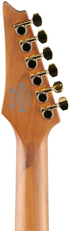 open zoom image for Ibanez SEW761FM Electric Guitar, Natural Flat, Headstock Straight Back