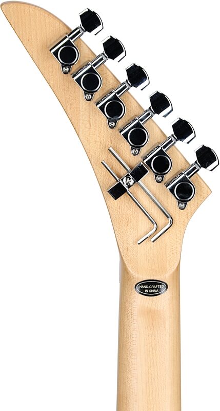 open zoom image for Kramer Lzzy Hale Voyager Electric Guitar (with Case), Black Diamond Holographic Sparkle, Headstock Straight Back