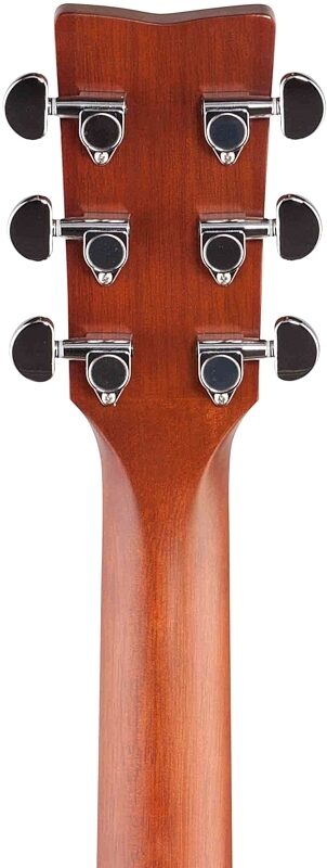 open zoom image for Yamaha FS-TA Concert TransAcoustic Acoustic-Electric Guitar, Brown Sunburst, Headstock Straight Back