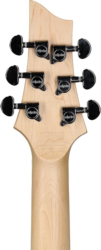 open zoom image for Schecter Omen Extreme-6 Electric Guitar, Blood Burst, Headstock Straight Back