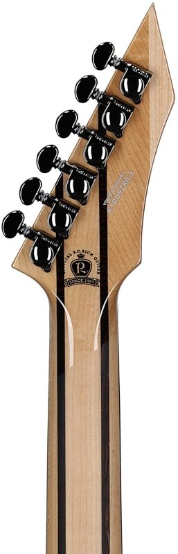 open zoom image for B.C. Rich Warlock Extreme Exotic FR Electric Guitar, Purple Haze, Headstock Straight Back