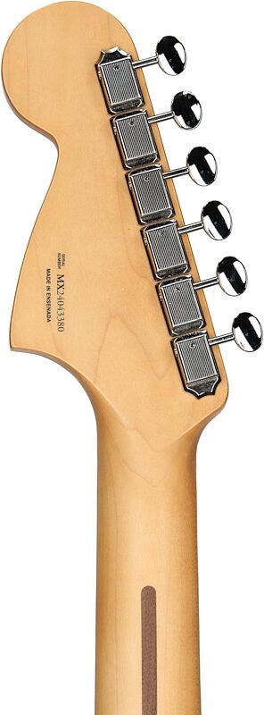open zoom image for Fender Player II Jaguar Electric Guitar, with Rosewood Fingerboard, Hialeah Yellow, Headstock Straight Back