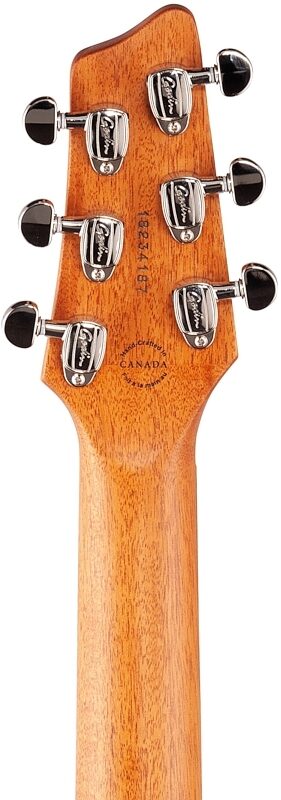 open zoom image for Godin A6 Ultra Acoustic-Electric Guitar (with Gig Bag), Natural, Headstock Straight Back
