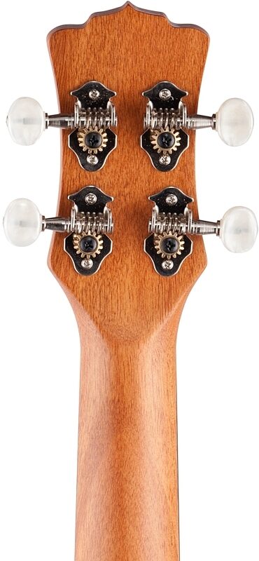 open zoom image for Luna Ukulele Tattoo Concert Ukulele (with Gig Bag), Spruce, Headstock Straight Back