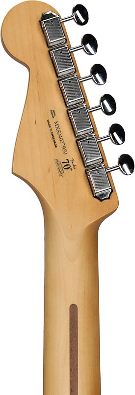 open zoom image for Fender Player II Stratocaster Chambered Ash Electric Guitar, Maple Fingerboard, Cherry Burst, Headstock Straight Back