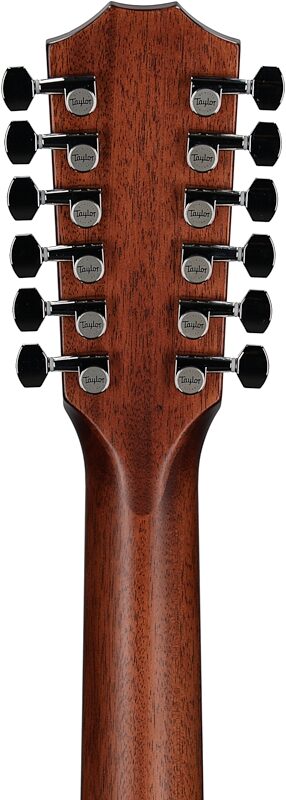 open zoom image for Taylor 354ce Grand Auditorium Acoustic-Electric Guitar, 12-String (with Case), Natural, Headstock Straight Back