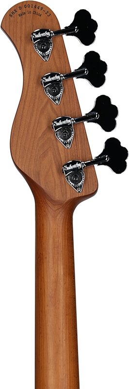 open zoom image for Sadowsky MetroExpress 21-Fret P/J Electric Bass, Maple Fingerboard (with Gig Bag), Sunburst, Headstock Straight Back