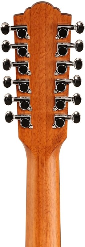 open zoom image for Guild F-2512E Maple Acoustic-Electric Guitar, 12-String, Natural, Headstock Straight Back
