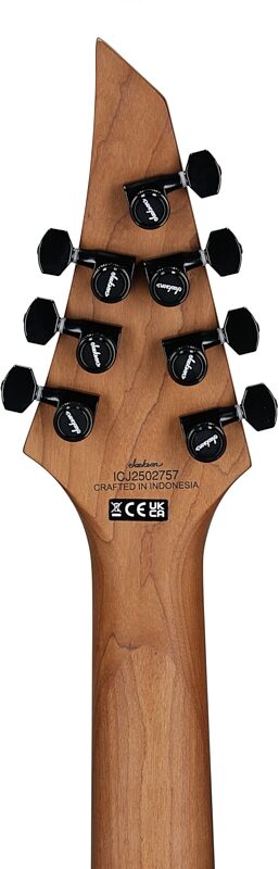 open zoom image for Jackson Misha Mansoor HT7 Electric Guitar, 7-String (with Gig Bag), Chlorine, Headstock Straight Back