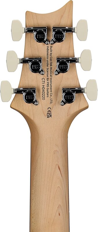open zoom image for PRS Paul Reed Smith SE CE 24 v2 Electric Guitar (with Gig Bag), Black Cherry, Headstock Straight Back