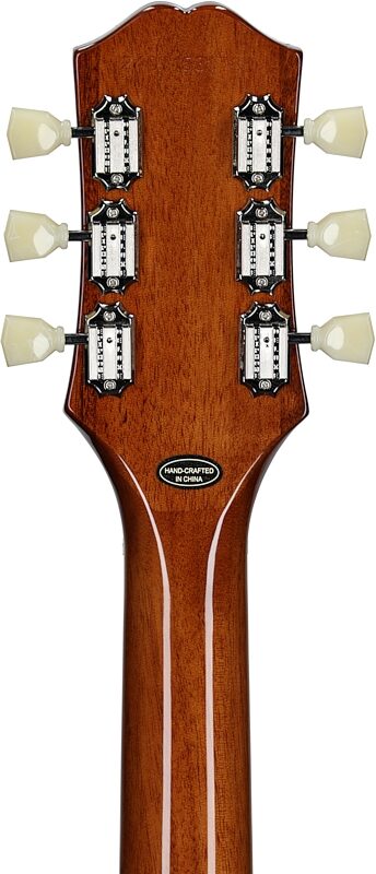 open zoom image for Epiphone Inspired by Gibson Les Paul Standard '50s Electric Guitar (with Gig Bag), Seafoam Green, Laurel Fretboard, Headstock Straight Back