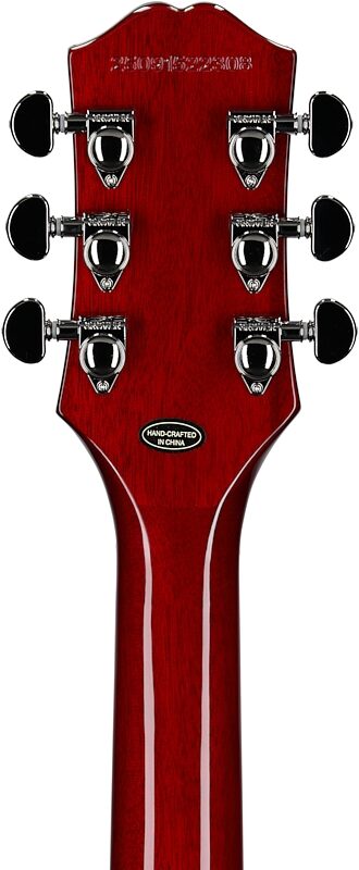 open zoom image for Epiphone Inspired by Gibson SG Standard Electric Guitar (with Gig Bag), Cherry, Rosewood Fretboard, Headstock Straight Back