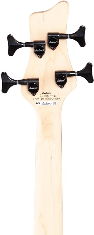 open zoom image for Jackson JS2 Spectra Electric Bass, Gloss Black, Headstock Straight Back