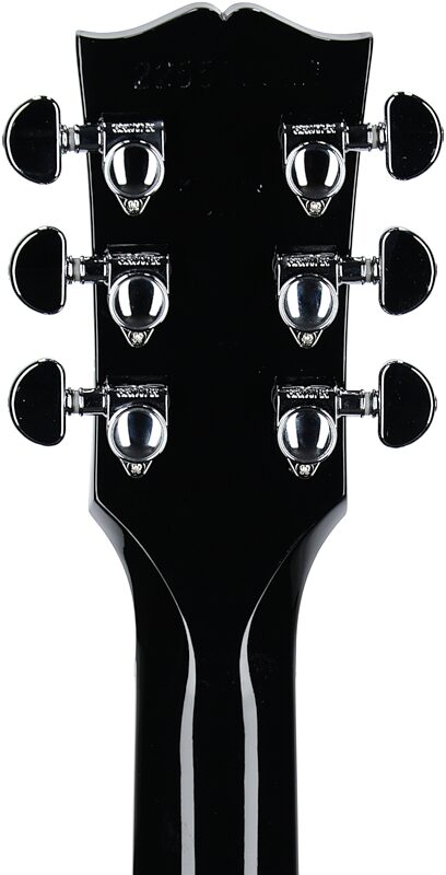 open zoom image for Gibson SG Standard Custom Color Electric Guitar (with Soft Case), Pelham Blue Burst, Headstock Straight Back