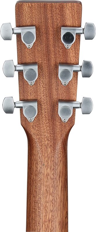 open zoom image for Martin D-X2E Ziricote Burst Acoustic-Electric Guitar (with Soft Case), New, Headstock Straight Back