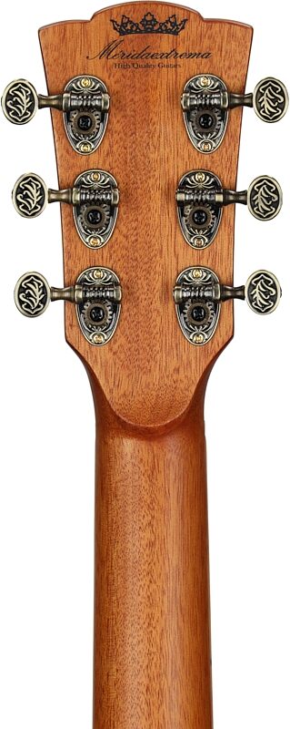 open zoom image for Merida DG20FOLC Grand Concert Acoustic-Electric Guitar (with Gig Bag), New, Headstock Straight Back