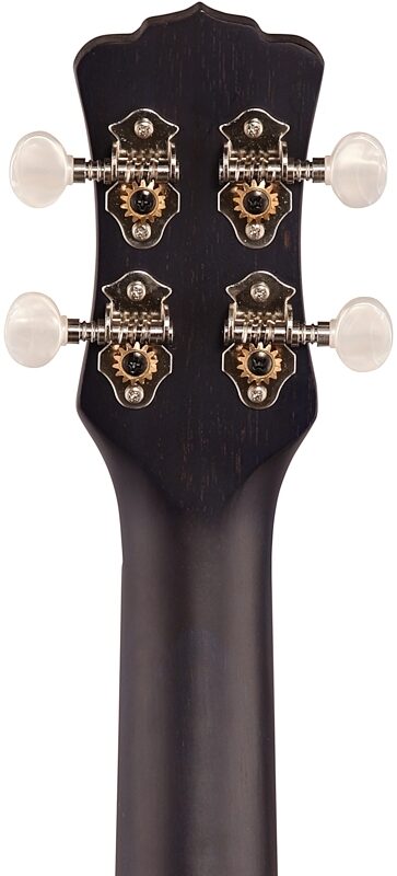 open zoom image for Luna UKEGWC Great Wave Concert Ukulele with Gig Bag, New, Headstock Straight Back
