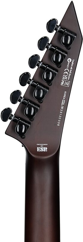 open zoom image for ESP LTD Arrow-1000QM Electric Guitar, Dark Brown Sunburst, Headstock Straight Back