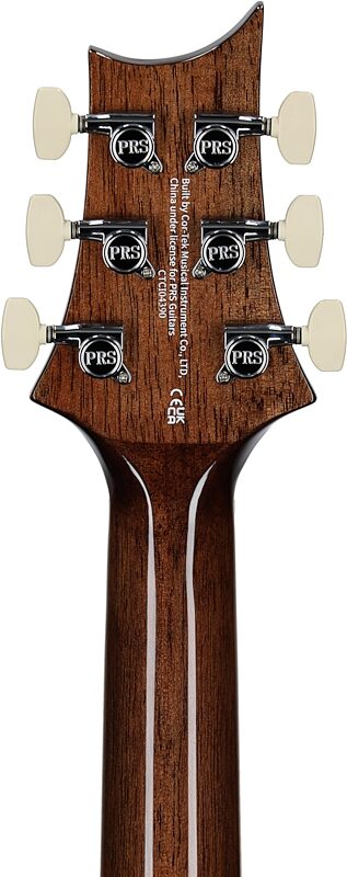 open zoom image for PRS Paul Reed Smith SE Angelus A60E Acoustic-Electric Guitar, Cobalt Blue Burst, Headstock Straight Back