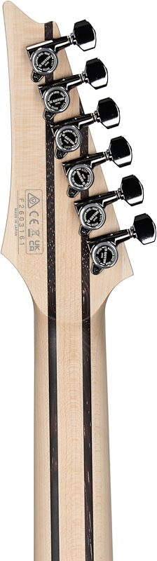 open zoom image for Ibanez RG5121R Prestige Electric Guitar (with Case), Dark Tide Blue Flat, Headstock Straight Back